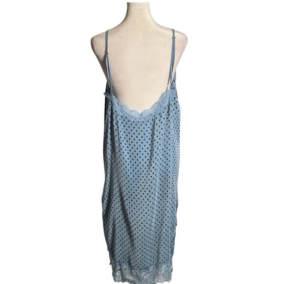 Free People Margot Polka Dot Slip Dress sz 12 - Picture 5 of 11